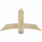 Ekena Millwork Bellingham Rough Sawn Timber Gable Bracket, Douglas Fir, 48"W x 26"H x 4"D x 6"F, 13/12 Pitch GBW048X26X0406BEL00RDF - alternate 1